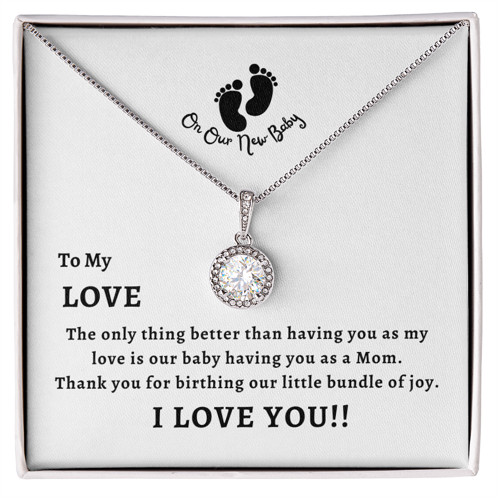 Tae Necklace - Love Push Gift - Only Thing Better - With Message Card – ehn3-push