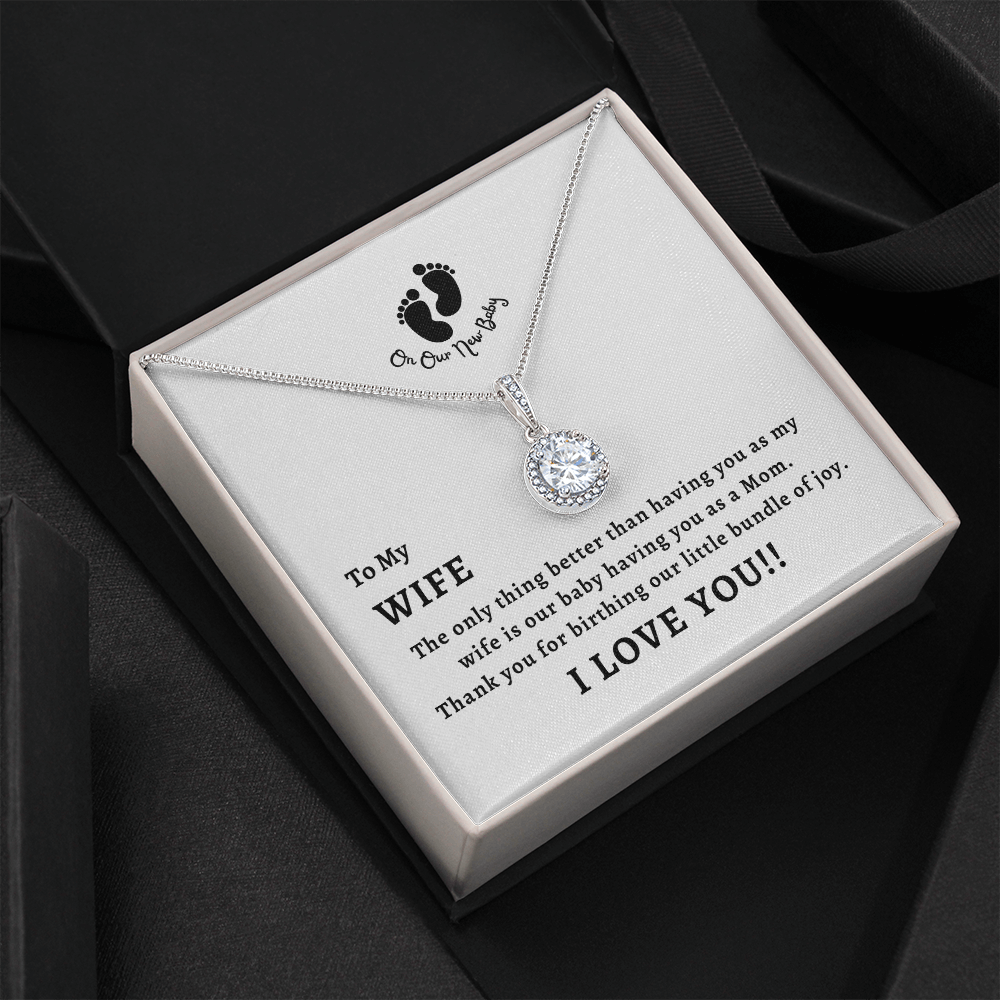 Tae Necklace - Wife Push Gift - Only Thing Better - With Message Card – ehn1-push