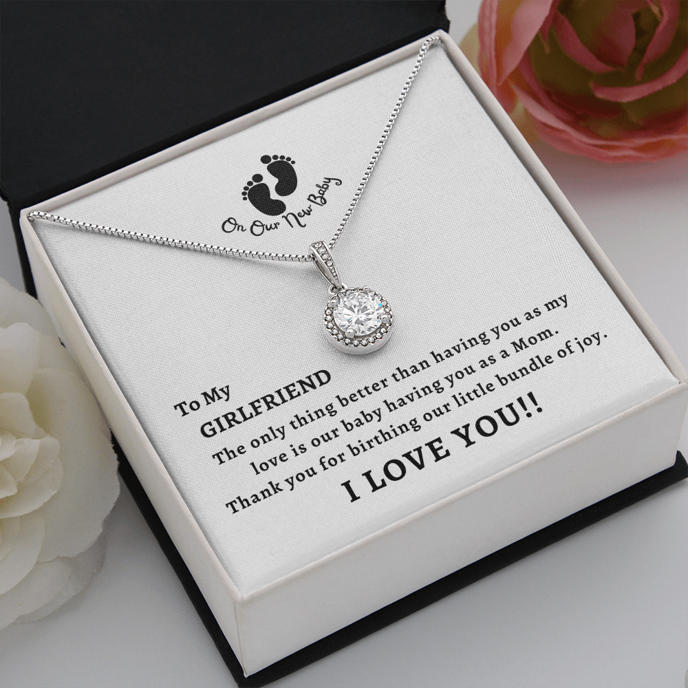 Tae Necklace - Girlfriend Push Gift - Only Thing Better - With Message Card – ehn2-push