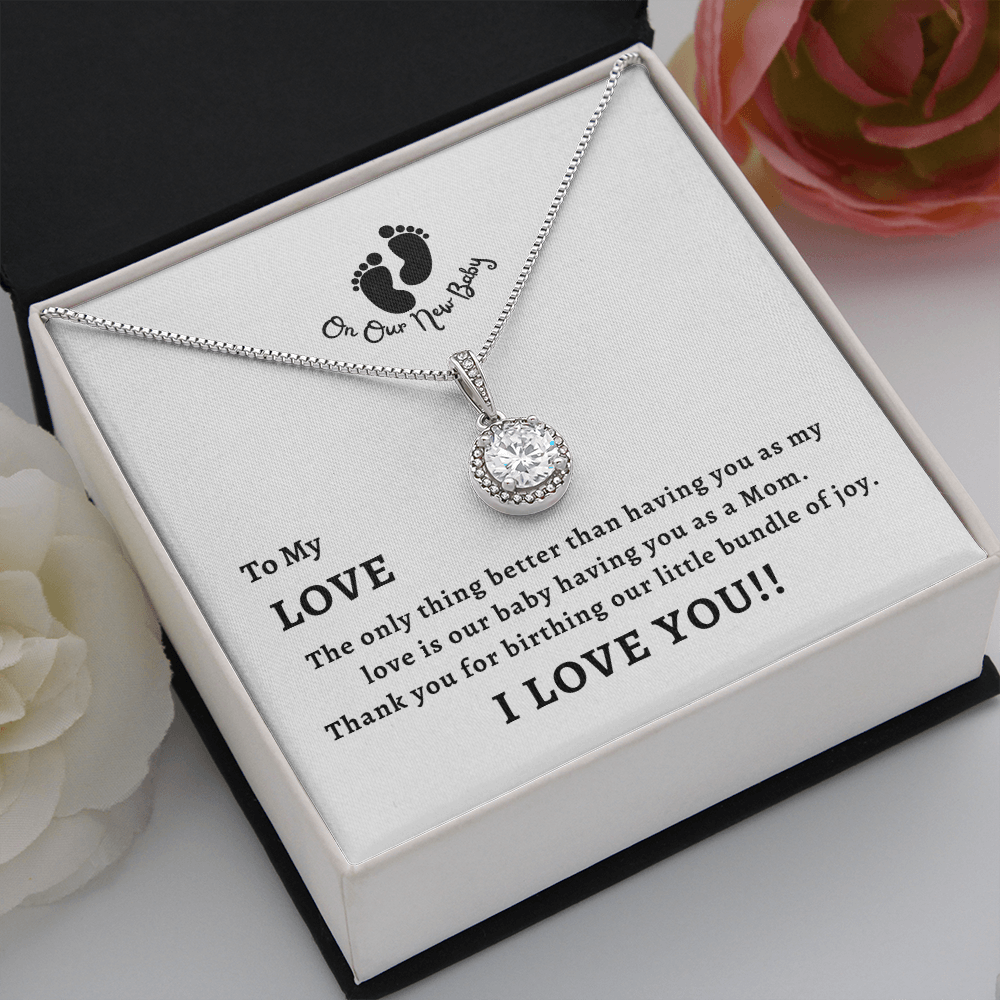 Tae Necklace - Love Push Gift - Only Thing Better - With Message Card – ehn3-push