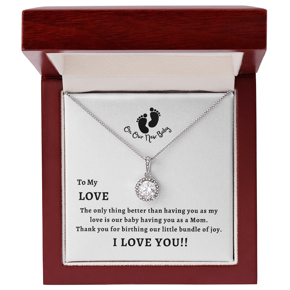 Tae Necklace - Love Push Gift - Only Thing Better - With Message Card – ehn3-push