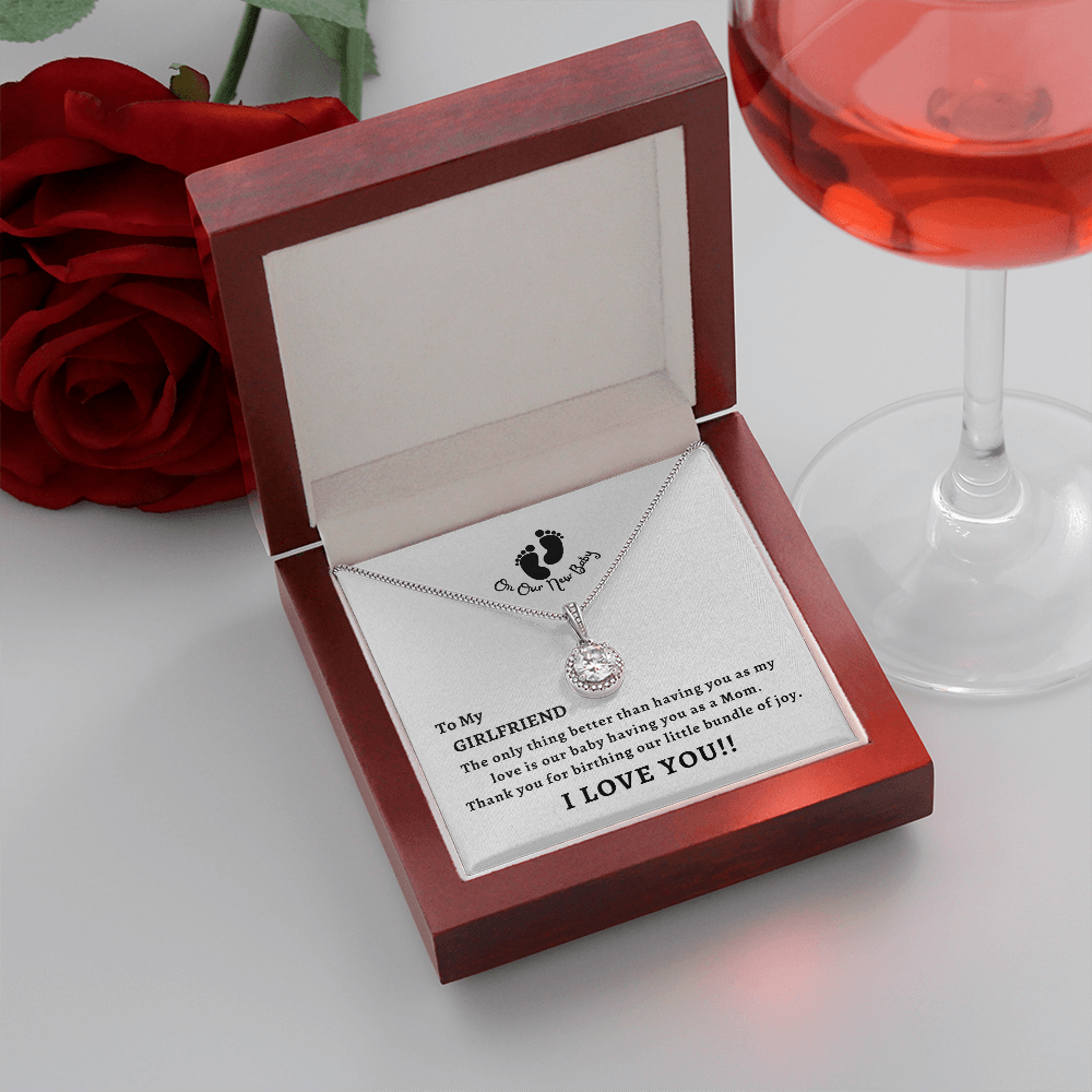 Tae Necklace - Girlfriend Push Gift - Only Thing Better - With Message Card – ehn2-push